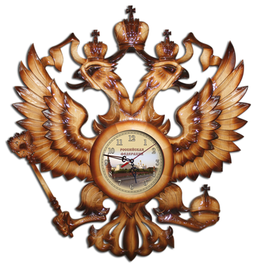 Настенные часы с логотипом